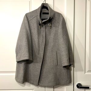 Zara Woman Poncho style jacket size XL